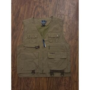 Vintage Rockport Men's Utility Jacket, Khaki large